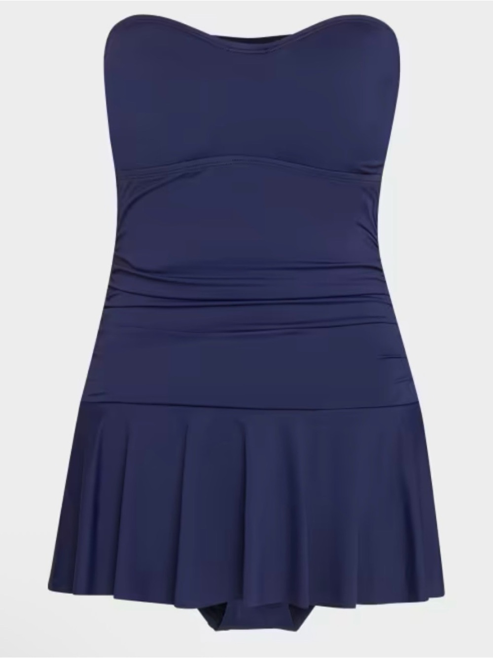 Tommy Bahama Pearl Underwire Bandeau
Swim Dress Navy Strapless Swim Dress